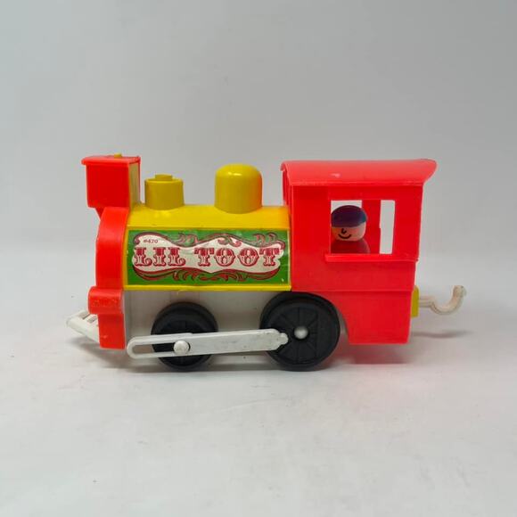 Vintage 1970s Gay Toys Inc Little Toot Train #470 Plastic Train‎ Engine - Picture 2 of 7